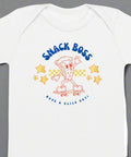 "Snack Boss" Baby Bodysuit – Organic Cotton Baby Onesie - Post & Poppy