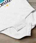 "Little Explorer" Baby Onesie – Soft Ringspun Cotton Bodysuit - Post & Poppy