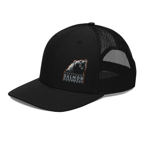 Salmon Football Embroidered Hat