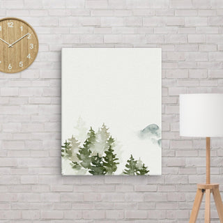 Mountain Minimalist Alpine Watercolor - Post & Poppy