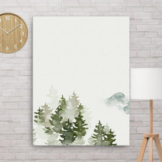 Mountain Minimalist Alpine Watercolor - Post & Poppy
