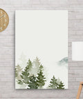 Mountain Minimalist Alpine Watercolor - Post & Poppy