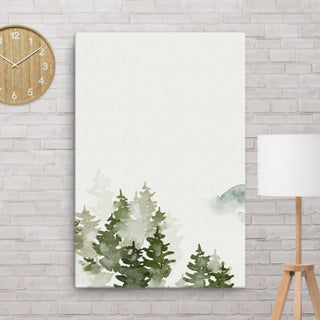 Mountain Minimalist Alpine Watercolor - Post & Poppy