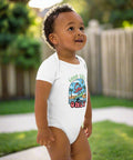 Good Vibes Only Flamingo Baby Bodysuit – Organic Cotton Onesie - Post & Poppy