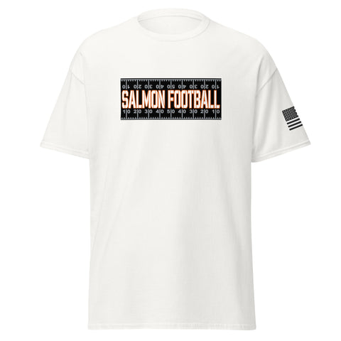 Salmon Football Field T-Shirt (Front Logo Only)