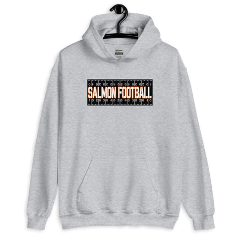 Salmon Football Field (Player Name + Number)