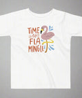 “Time to Flamingle” Toddler Graphic T-Shirt – Soft Cotton Tee for Kids - Post & Poppy
