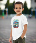 "Good Vibes Only" Flamingo – Organic Cotton Kids Graphic Tee - Post & Poppy