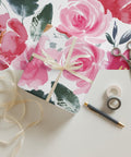 Floral Watercolor Premium Gift Wrap - Post & Poppy