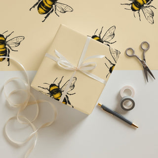 Honey Bee Premium Wrapping Paper - Post & Poppy