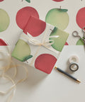 Classic Apple Premium Gift Wrap - Post & Poppy