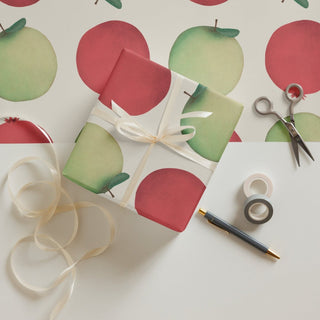 Classic Apple Premium Gift Wrap - Post & Poppy
