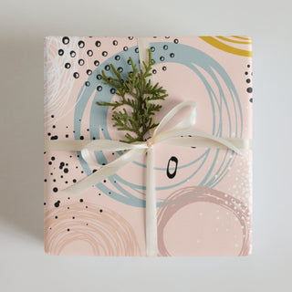 Abstract Blooms Premium Gift Wrap - Post & Poppy