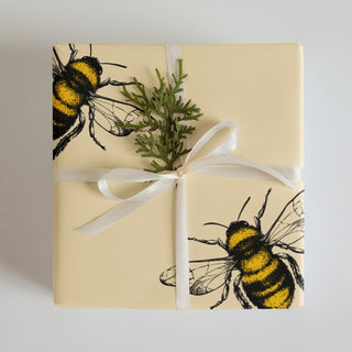 Honey Bee Premium Wrapping Paper - Post & Poppy