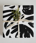 Modern Brushstroke Floral Premium Gift Wrap - Post & Poppy