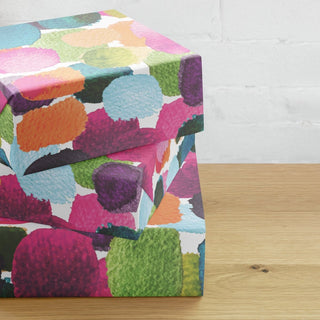Vibrant Watercolor Birthday Premium Gift Wrap - Post & Poppy