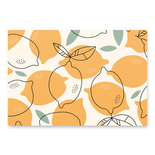Modern Lemon Premium Gift Wrap - Post & Poppy