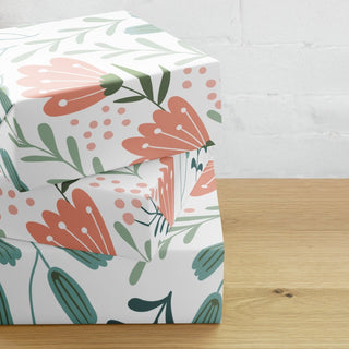 Boho Floral Premium Gift Wrap - Post & Poppy