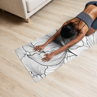 Floral Sketch Yoga Mat - Post & Poppy