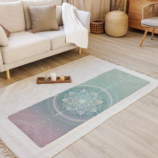 Minimalist Mandala Yoga Mat - Post & Poppy