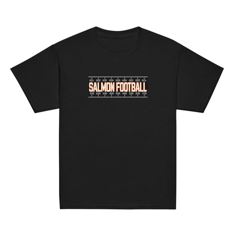 Salmon Football Field Youth T-Shirt (Front Logo Only)